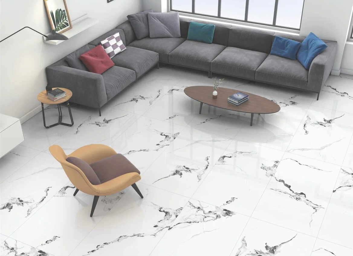 AMBROSGP120 На пол Glossy Ambros Gris Polish 60x120 - фото 28