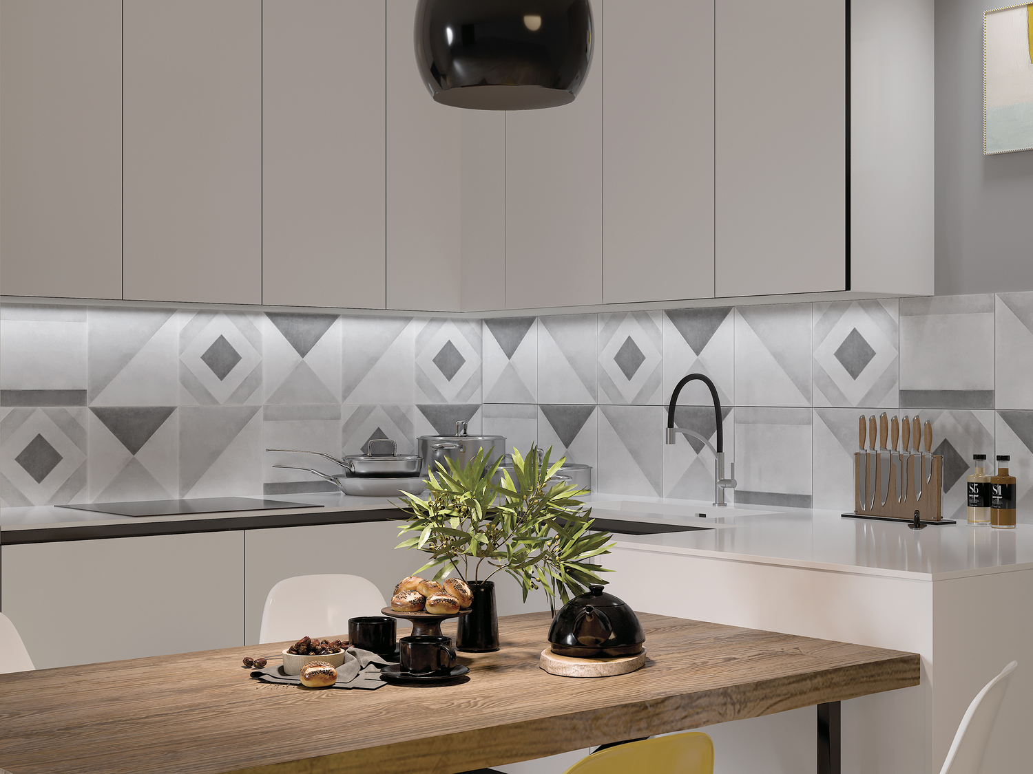 C-MO4A453D Декор Motley Многоцветный цветок - фото 17