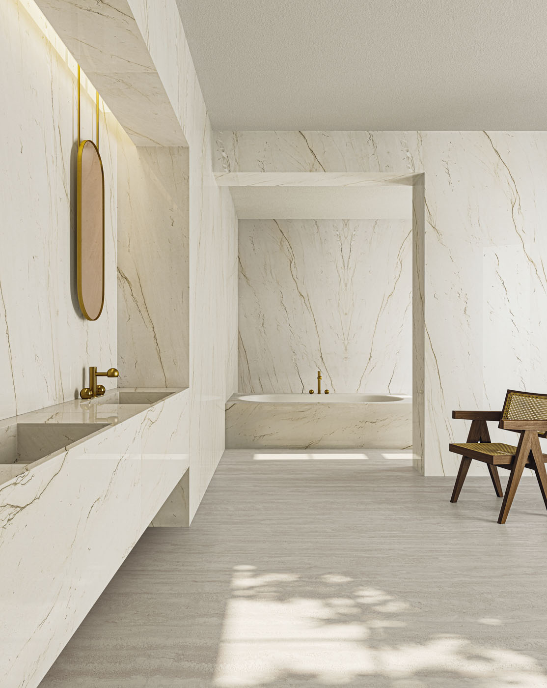 101769 На пол Marble MB22 Calacatta Viola Lev 12mm 162x324 - фото 25