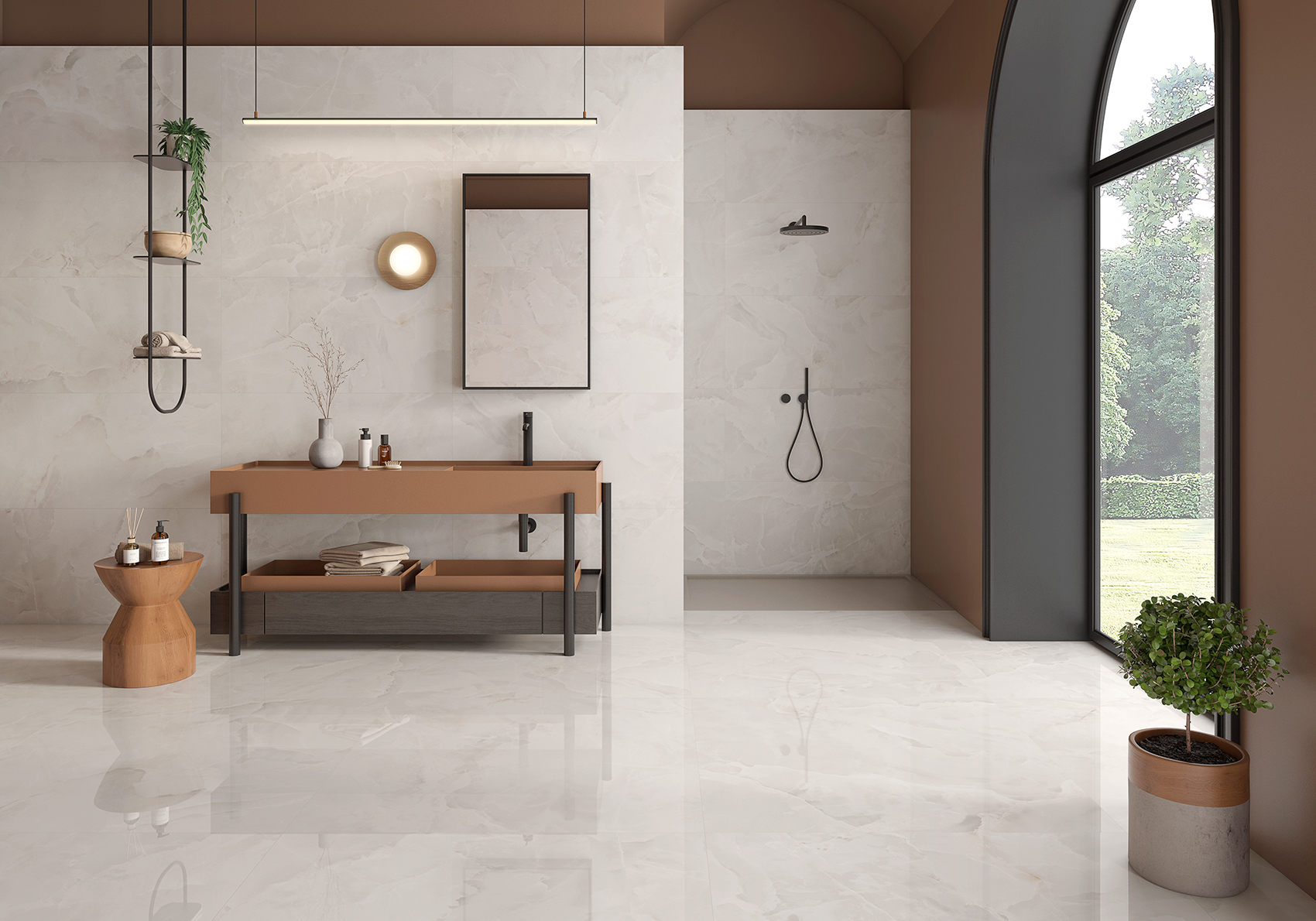 На пол Garner Ivory Pulido 120x120 - фото 5