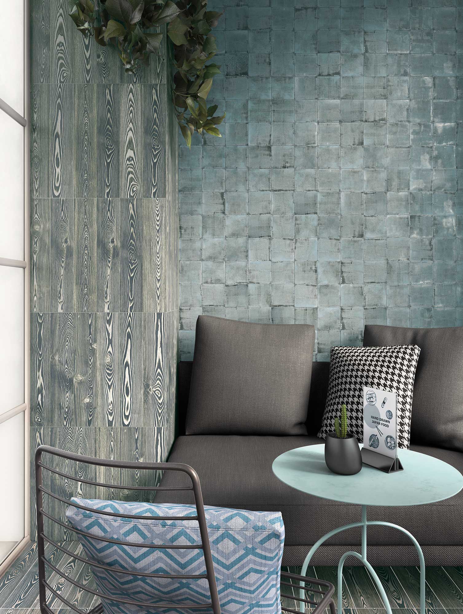 На стену Enso Suki Teal - фото 11