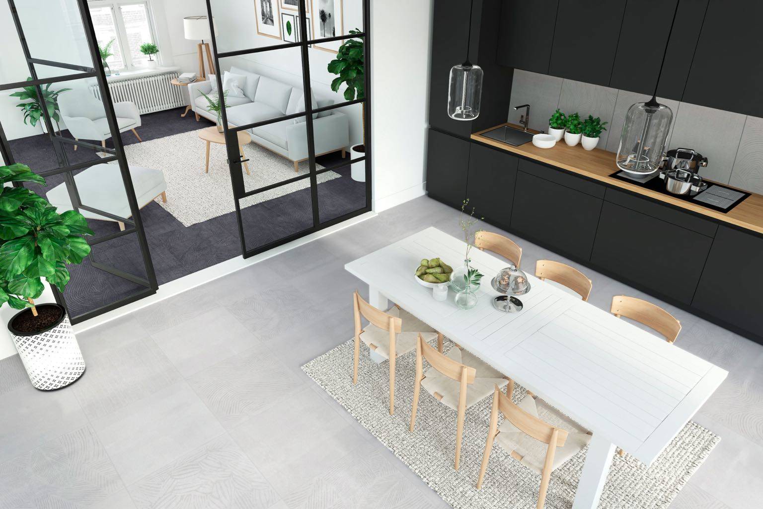 Декор Cancun Decor Lappato Pearl - фото 8