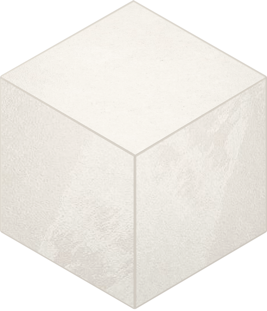 Mosaic/LN00_NS/TE00_NS/25x29/Cube Декор Terra LN00-TE00 White Cube Неполированный  25x29