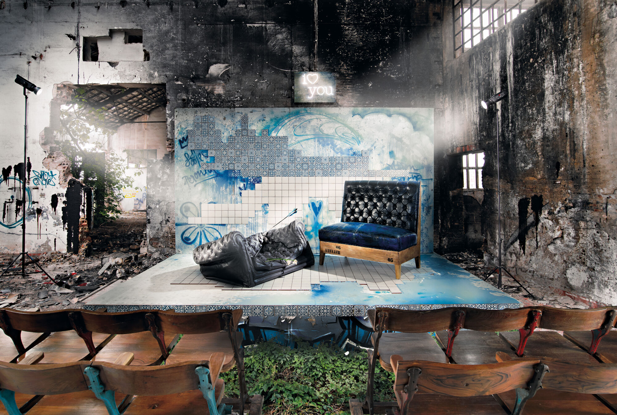 13720 Декоративная вставка Fs Faenza T. B 11x11 - фото 4