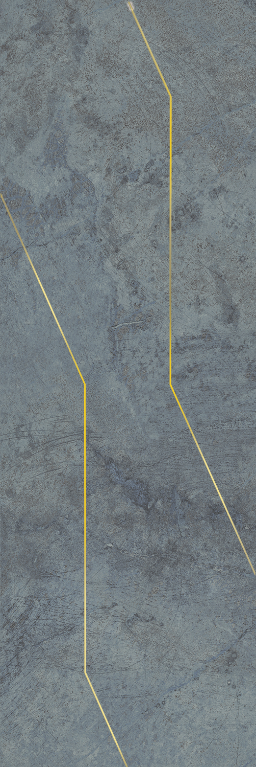 OS/D214/13117R Декор Эвора Синий Светлый Глянцевый Обрезной - фото 5