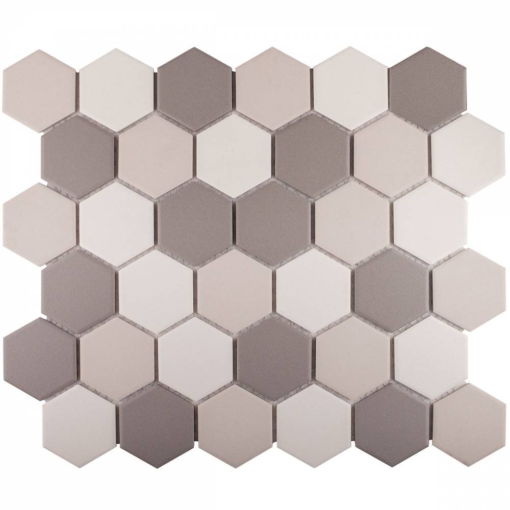 JMT55221 Напольная Homework Hexagon small Grey Mix Antislip