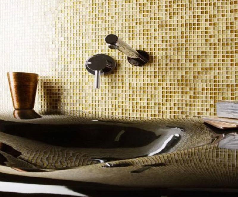 На пол Alchimia Aureo grani hexagon 23x13x6 - фото 3