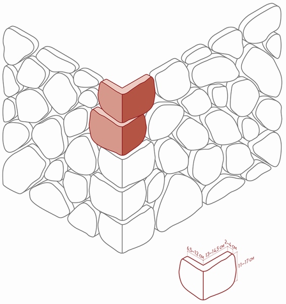 606-85 На стену Хантли Серый 7х12.5 - фото 2
