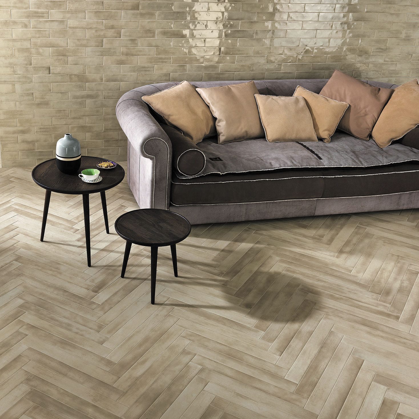 fNSQ На стену Brickell Grey Gloss 7.5x30 - фото 9