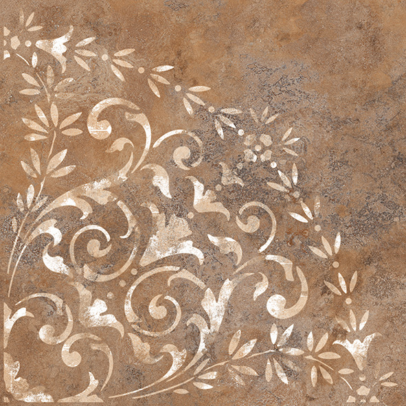 Декор Монреаль Терракотовый Розон 4Д