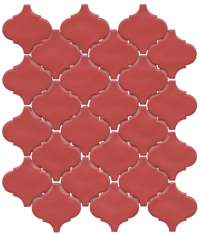 KM2630M0061N На стену Арабески Марокко Красный матовый 26x30x0.7