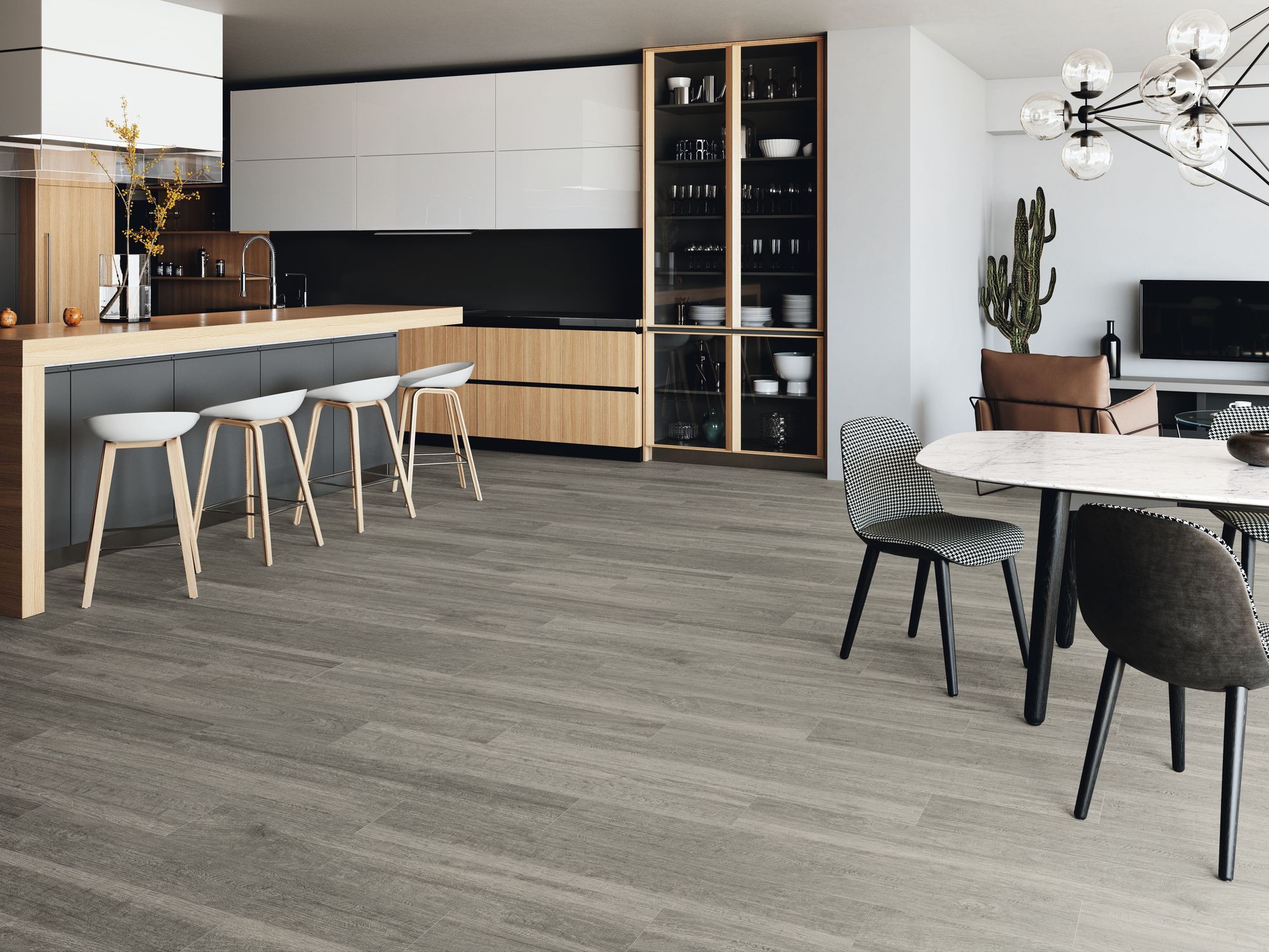 На пол Carpatos Natural Rect R10 20x120 - фото 24