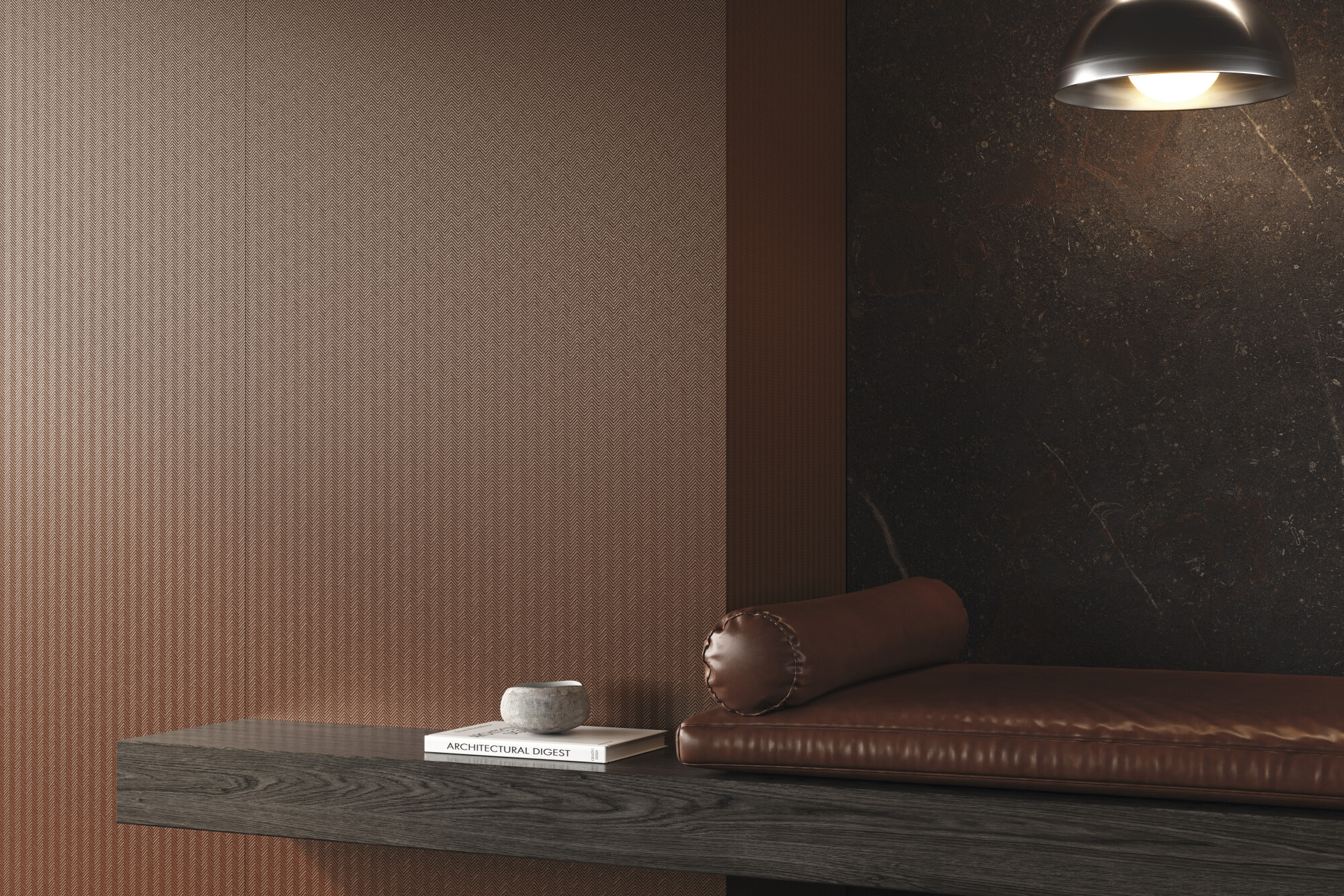 42906 На стену Museum Kromo Titanium SP/100X275/R 100x275 - фото 2