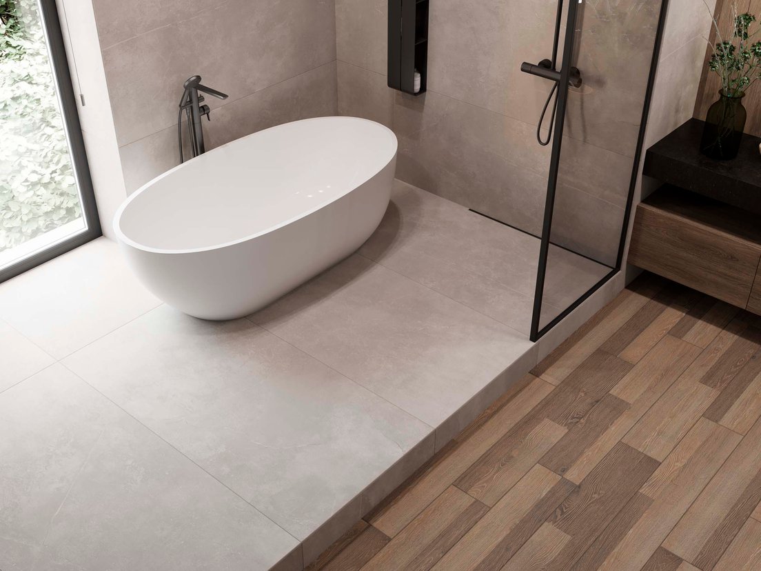 Skirting/KW02_NR/7x60x10 Плинтус Kraft Wood KW02 Light Grey структурированный 7x60 - фото 15