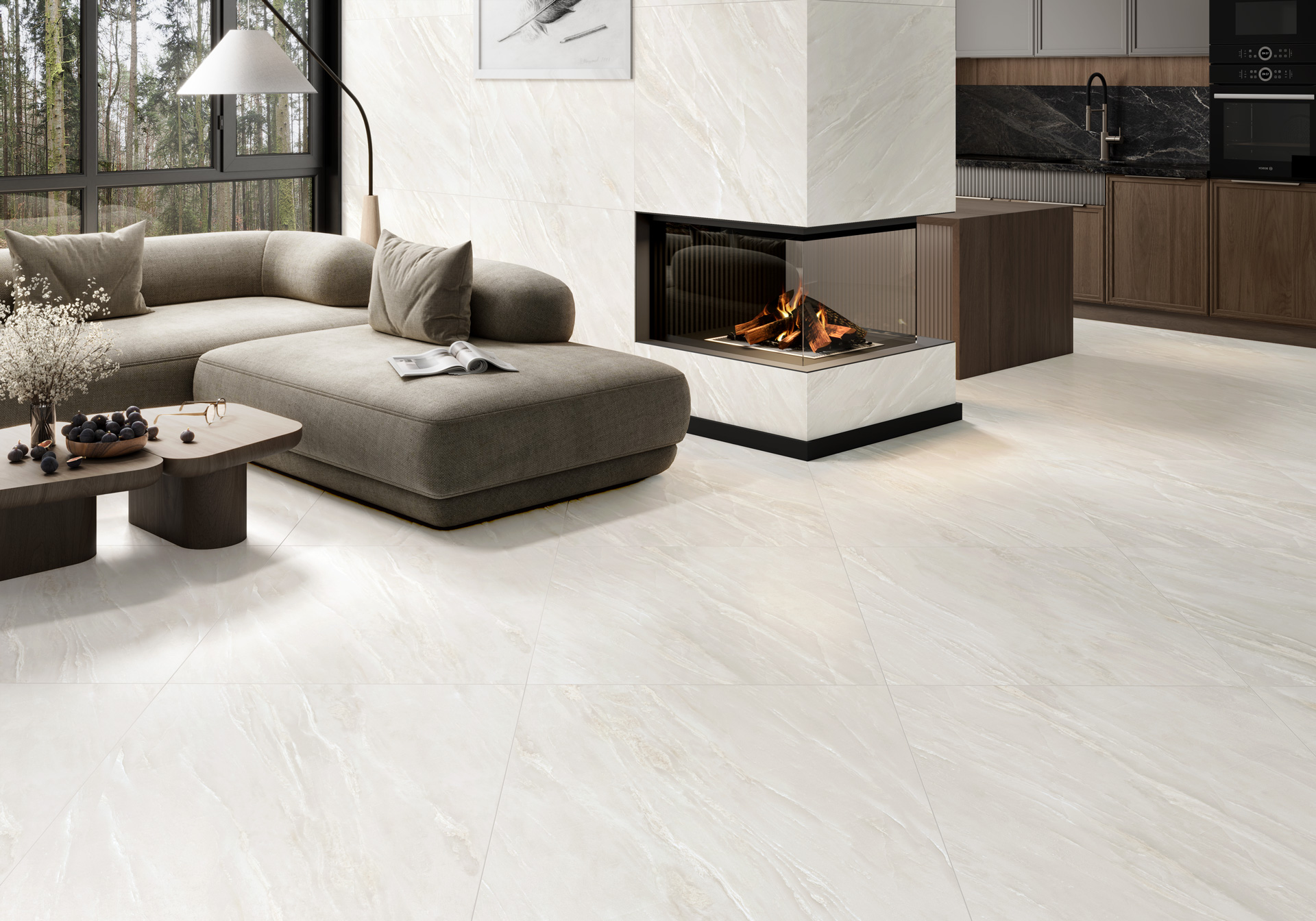 8080TRL15M На пол Trend Line Cloud матовый карвинг 800x800 - фото 14