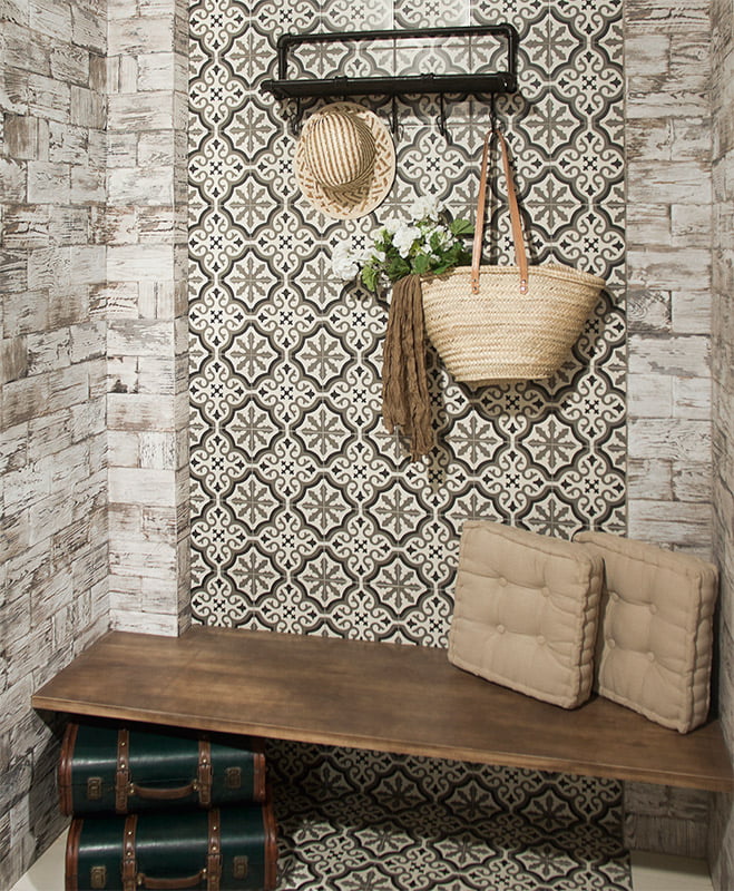 PT01979 На пол Florentine Cenefa Black 20х20 (универсальная) - фото 5