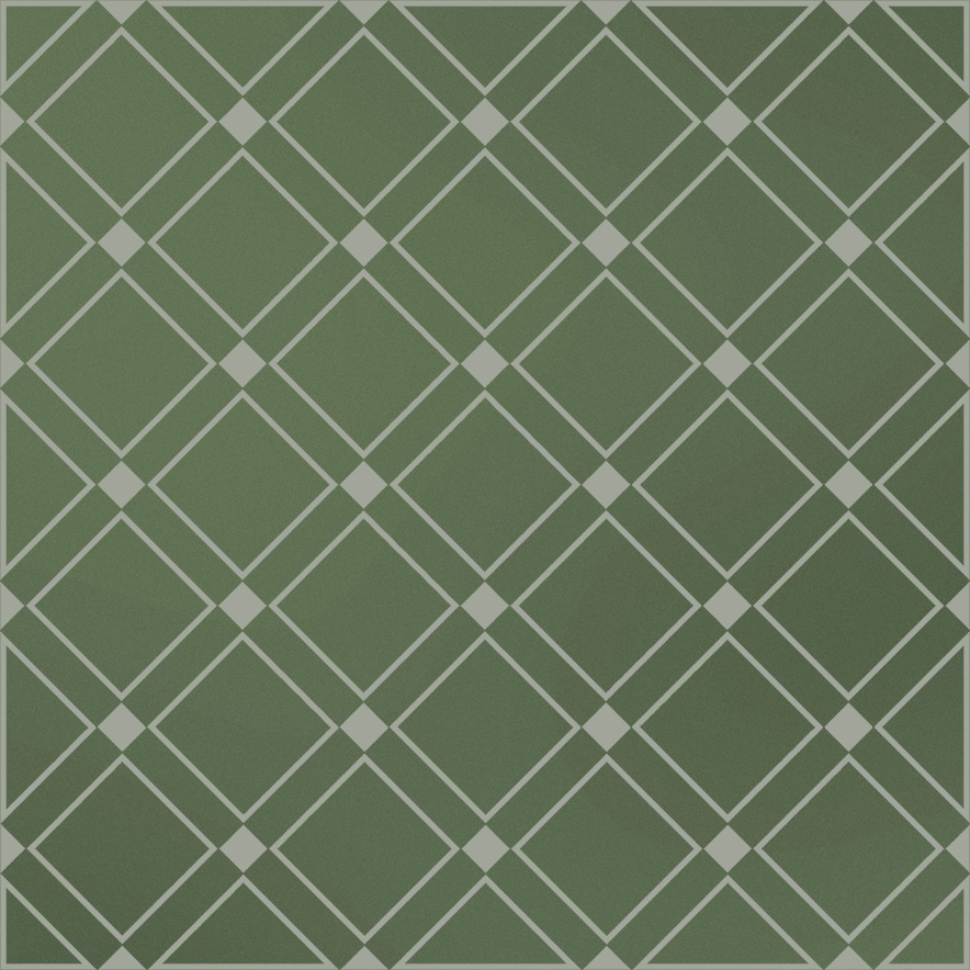 KMD3STA015GN Декор Бахия 1 зелёный глянцевый 9.8x9.8x0.7 - фото 5