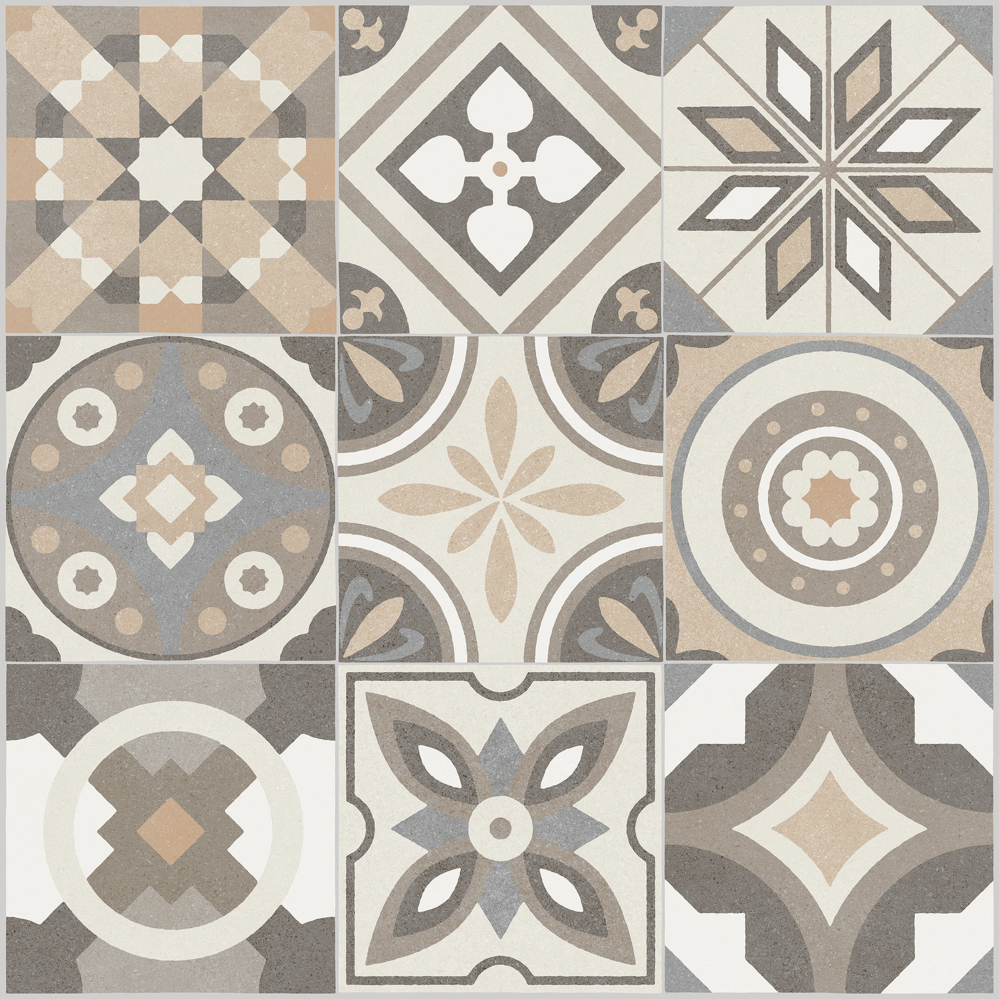 27137 На пол Ground Кремовый 60x60