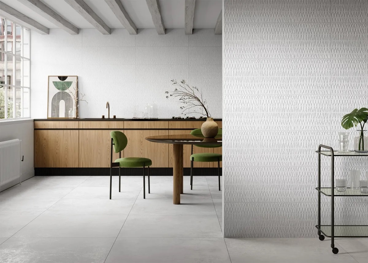 R0002761 На стену Santorini Concept White Pure 30x90 - фото 7