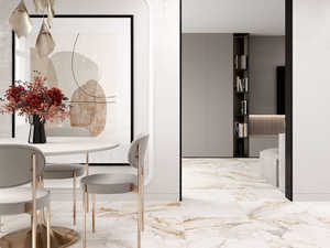 На пол Calacatta Borgini Структурный 60x60 - фото 9