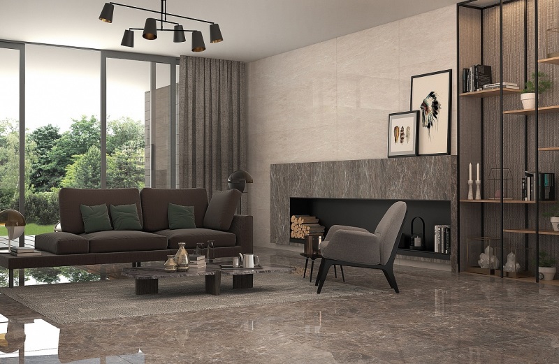 На пол Mira Beige Sugar Effect - фото 3