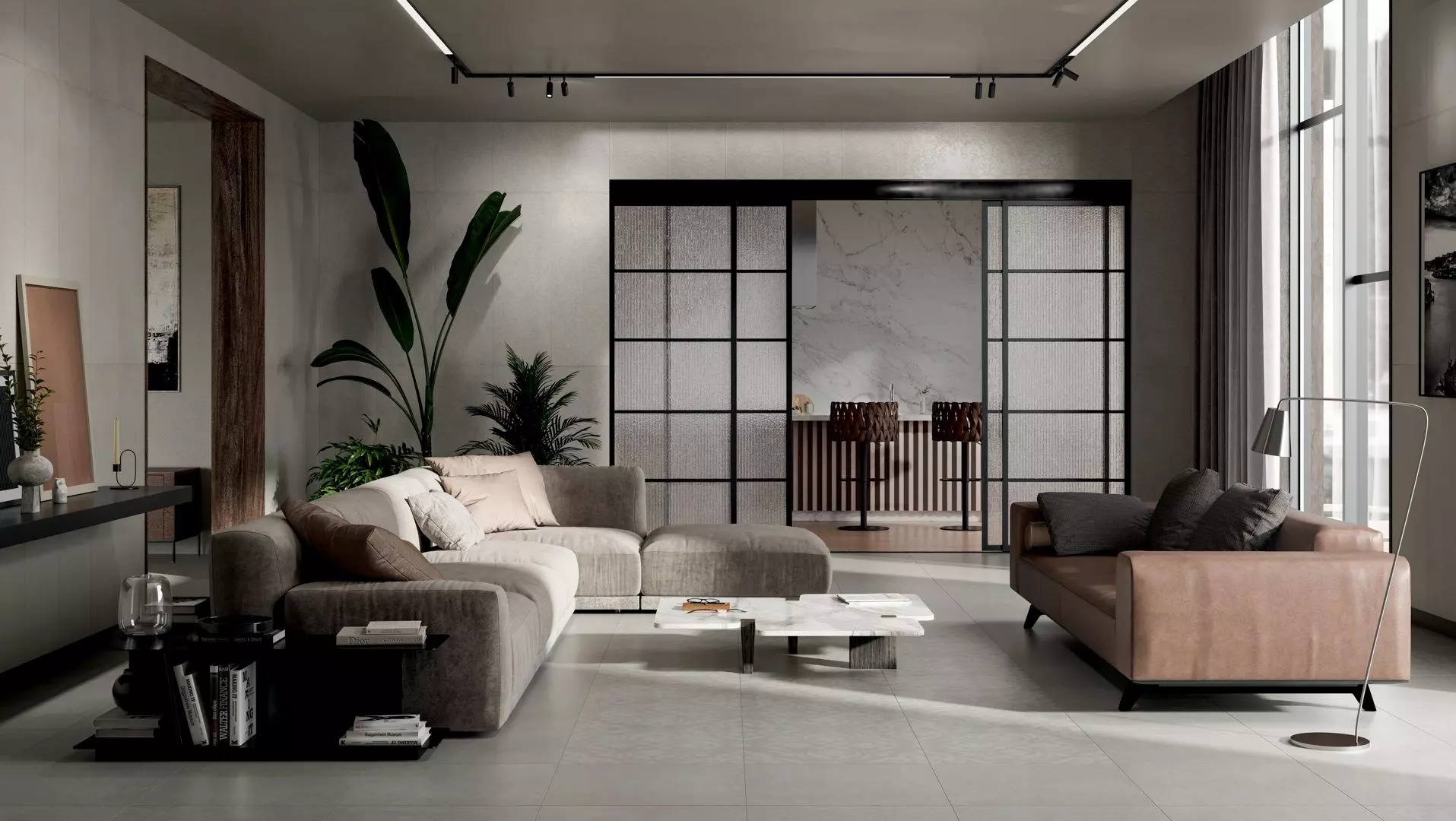 BLF006R Бордюр Монсеррат Багет Бежевый Светлый Матовый Обрезной - фото 2