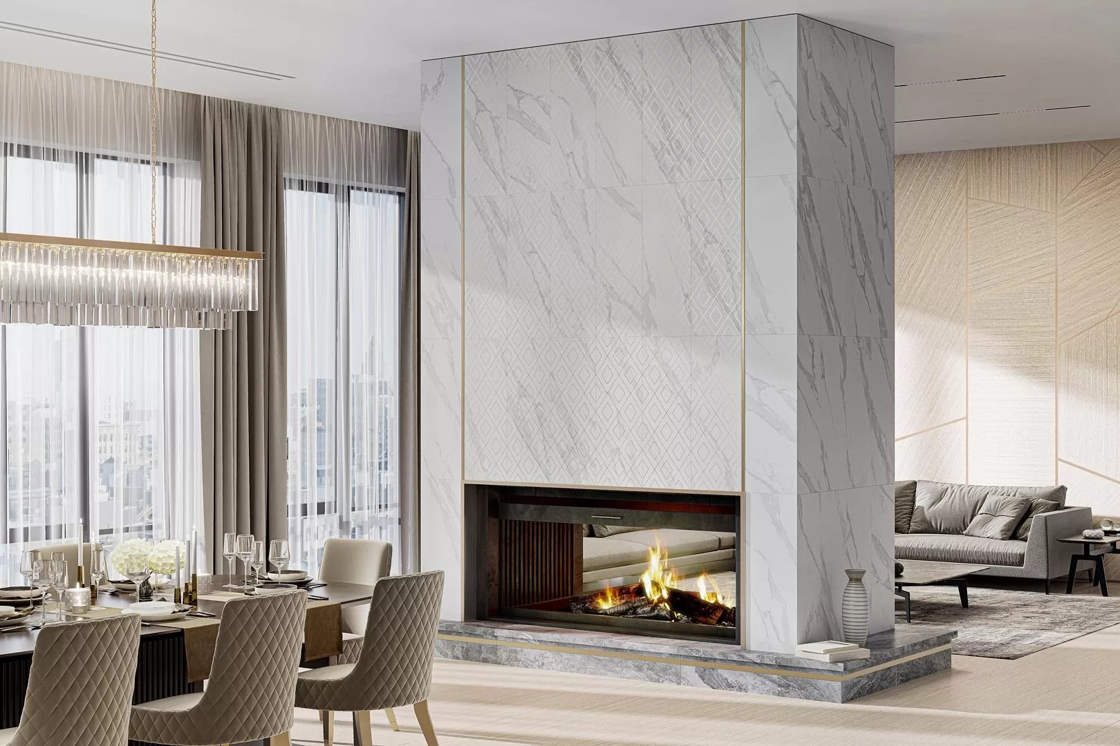 OS/A272/13124TR Декор Алентежу Матовый обрезной 30x89.5x0.9 - фото 2