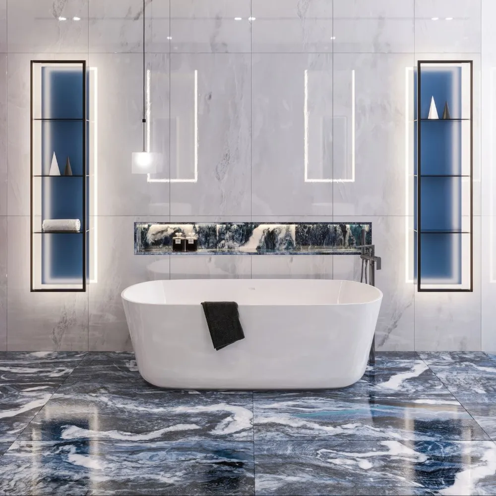 На пол Antarctic Синий 60х120 - фото 7