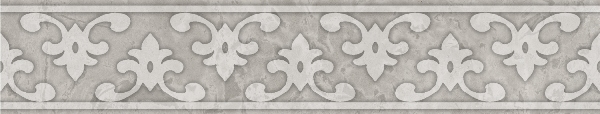 OS/B295/8348 Бордюр Ферони Серый Матовый 30x5.7 - фото 5