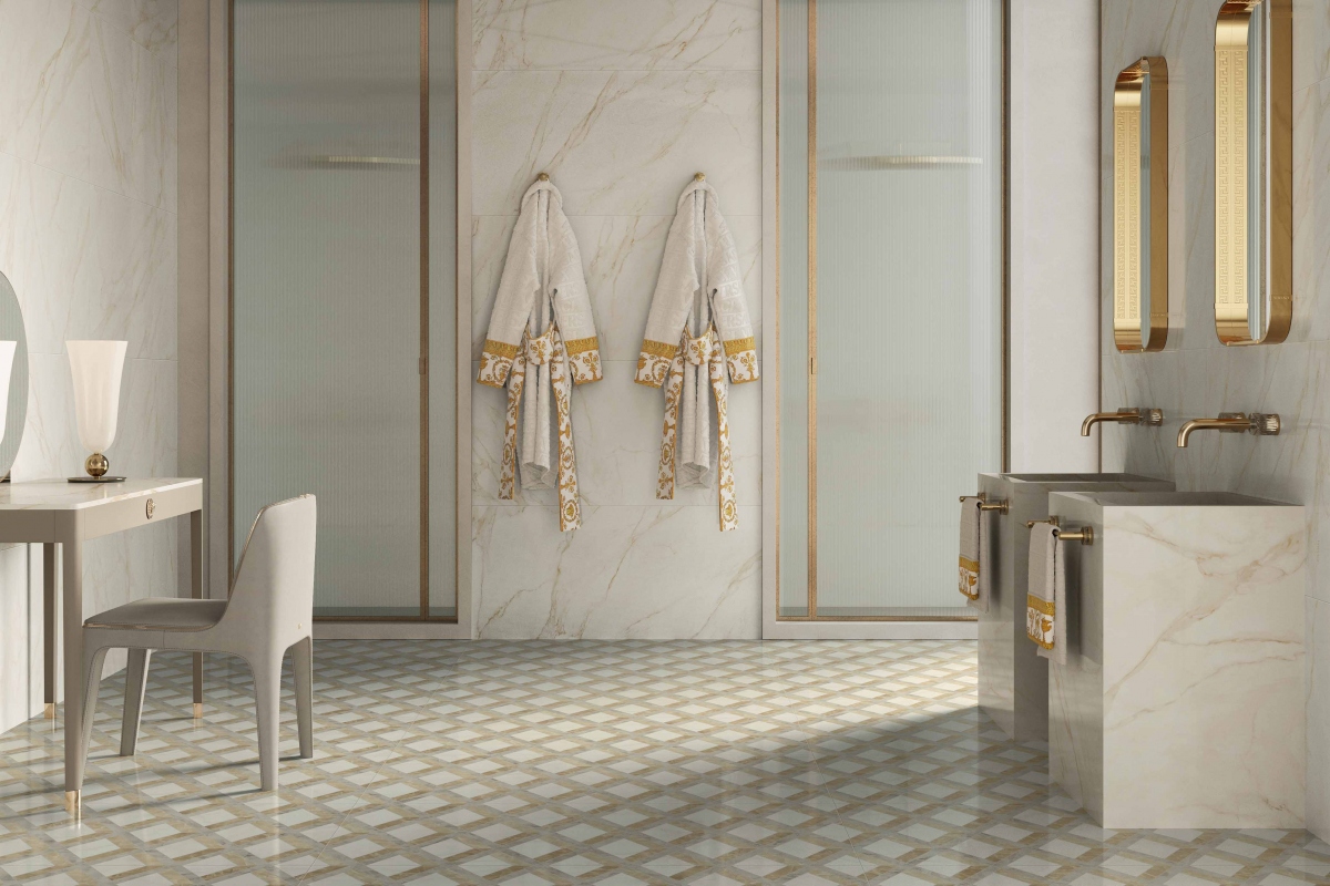 PF60014088 Декор Tarsia Frame Nero Deco Lux 3D Rett 60x120 - фото 17