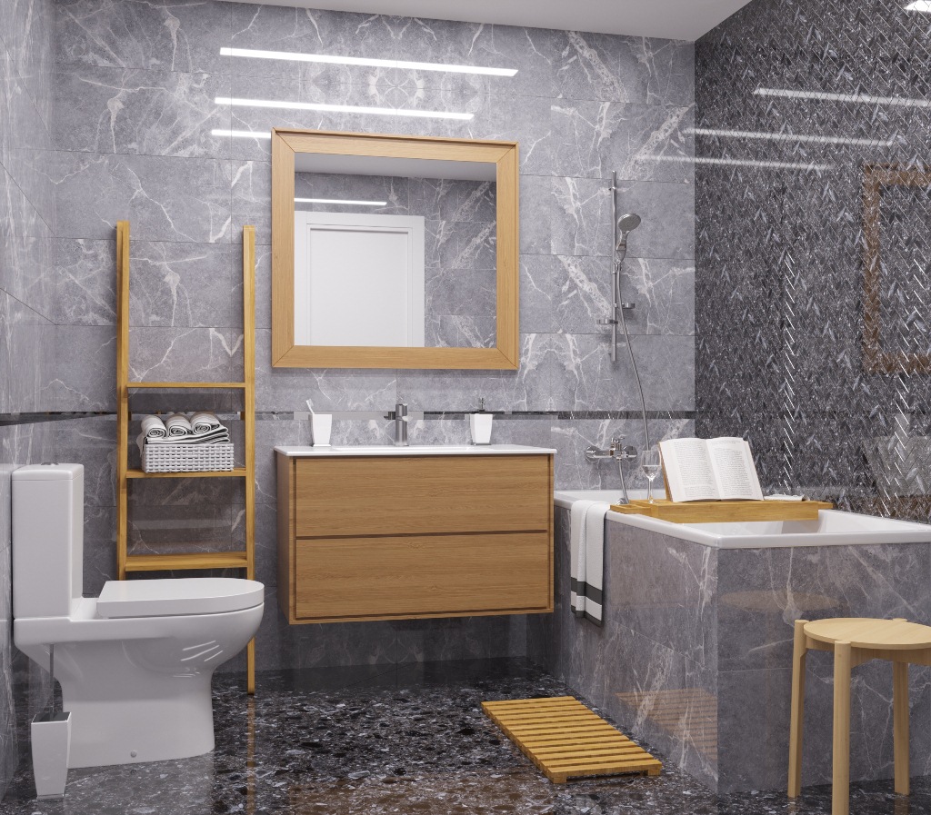 K-333/MR/600x600x9 На пол Terrazzo Dark Grey MR 600x600x9 - фото 7