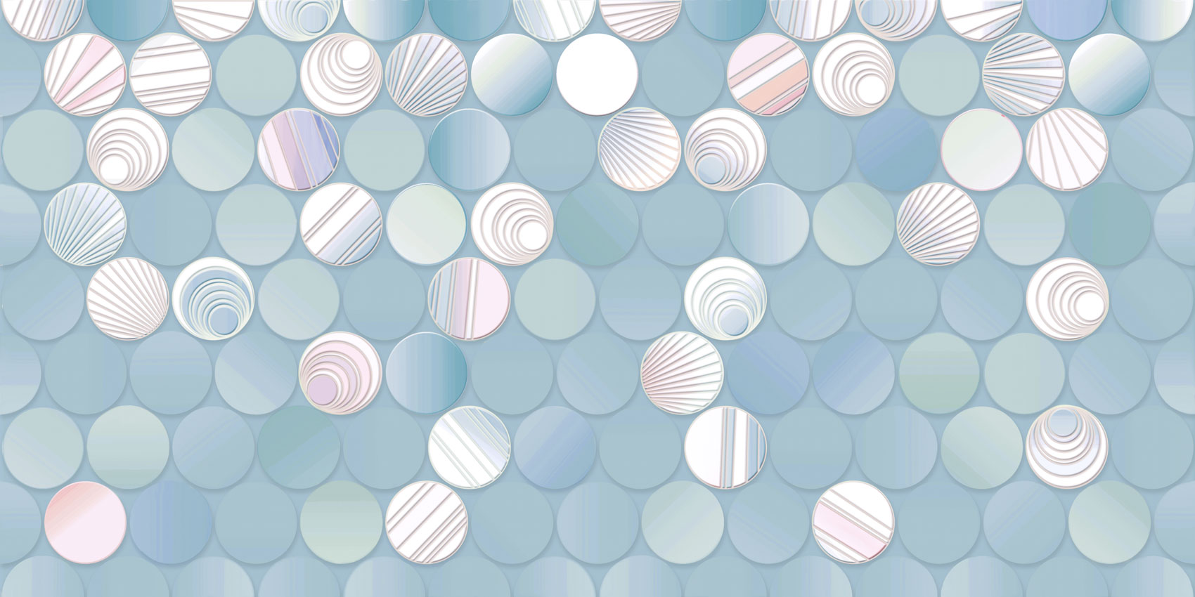 TWU09BOL026 На стену Bolle Сине-белый