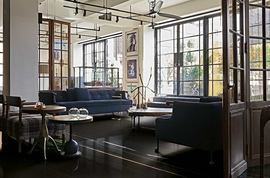 756241 На пол Stones And More Sahara Noir Glossy 60x60 - фото 18