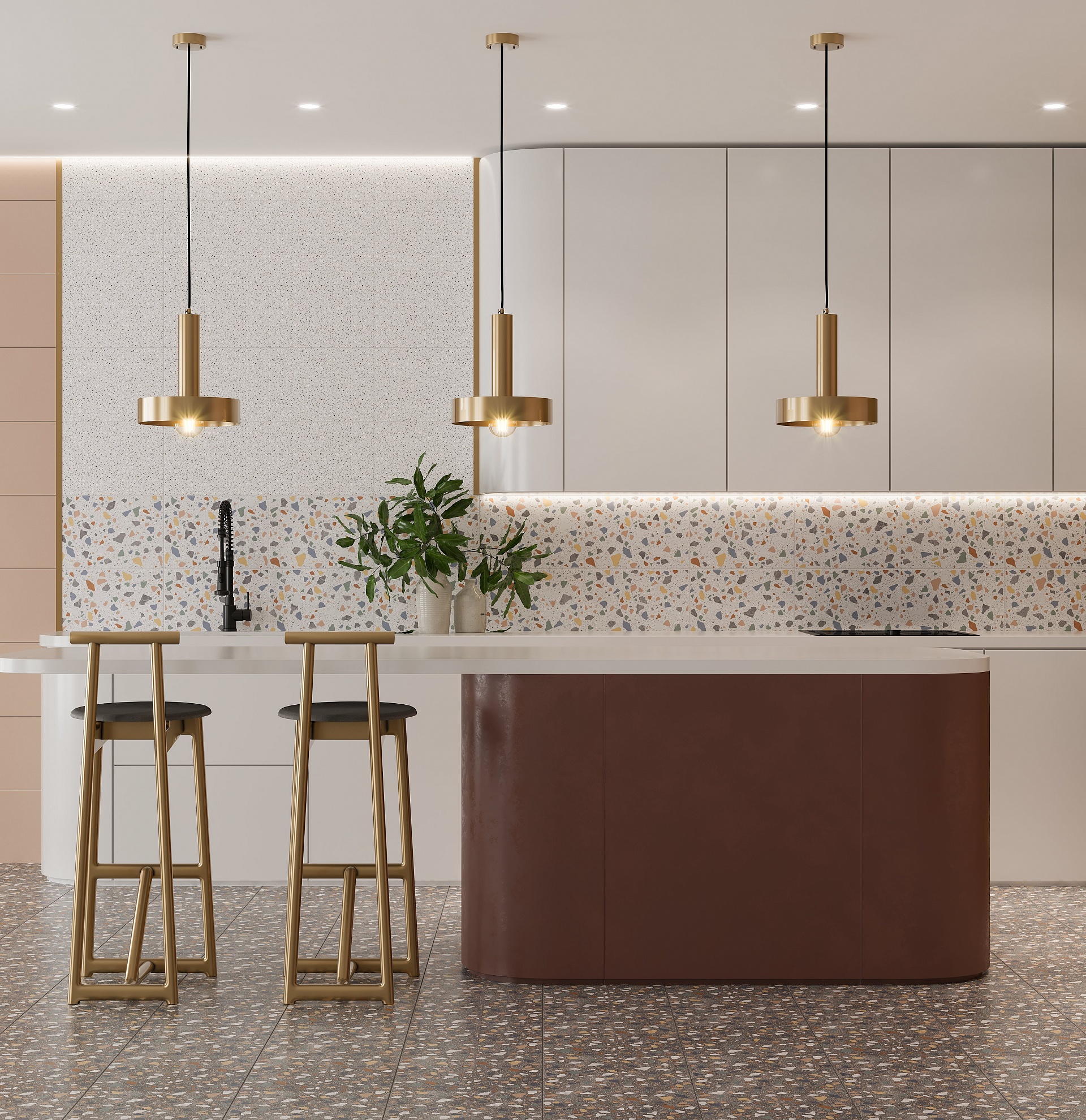 На пол Генуя Серая 40x40 - фото 2