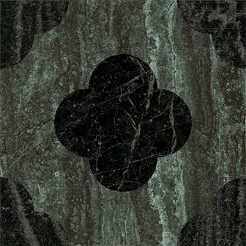 4101204 На пол Dandy Pin Green Black 18.6x18.6 - фото 2