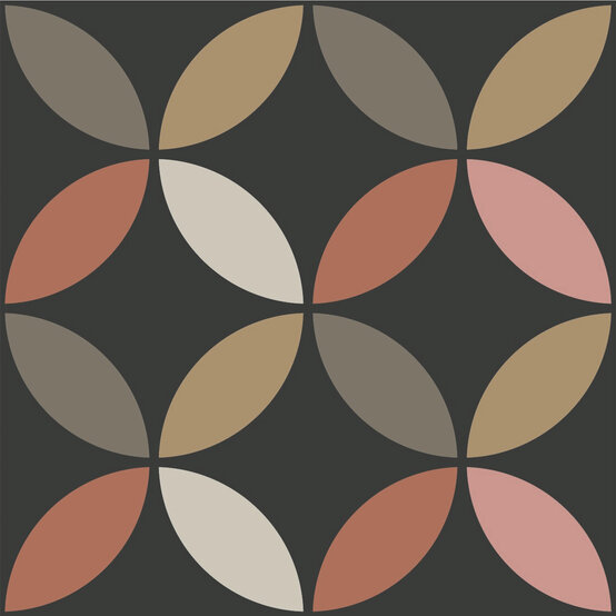 G001338 На пол Dahlia Pansy Day