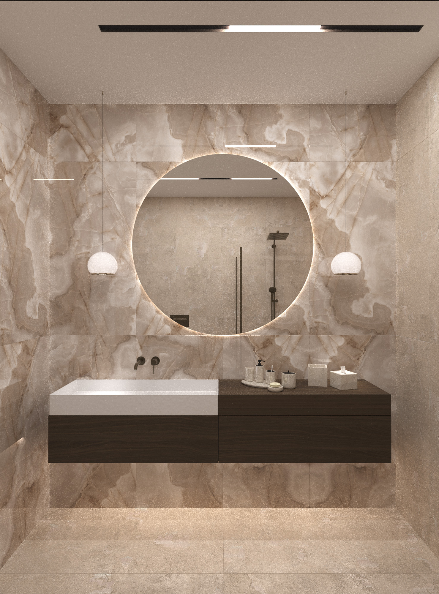 FP1010-A На пол Rex Onyx Blue Full Polished 60x120 - фото 10