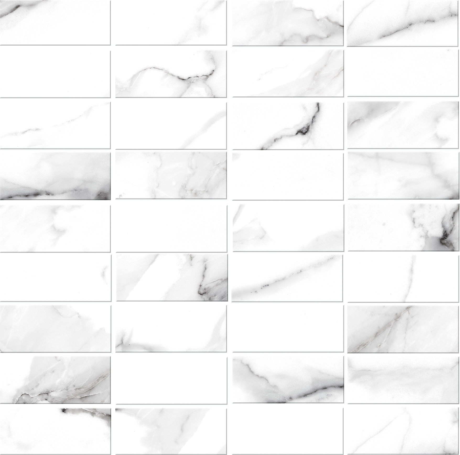 16677 Декор White Stream Mos.Белый - фото 2