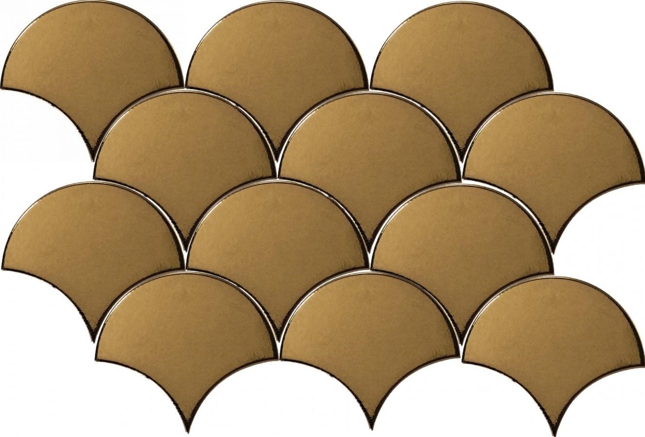 23842 На стену Scale Fan Metallic 10.6х12 - фото 2