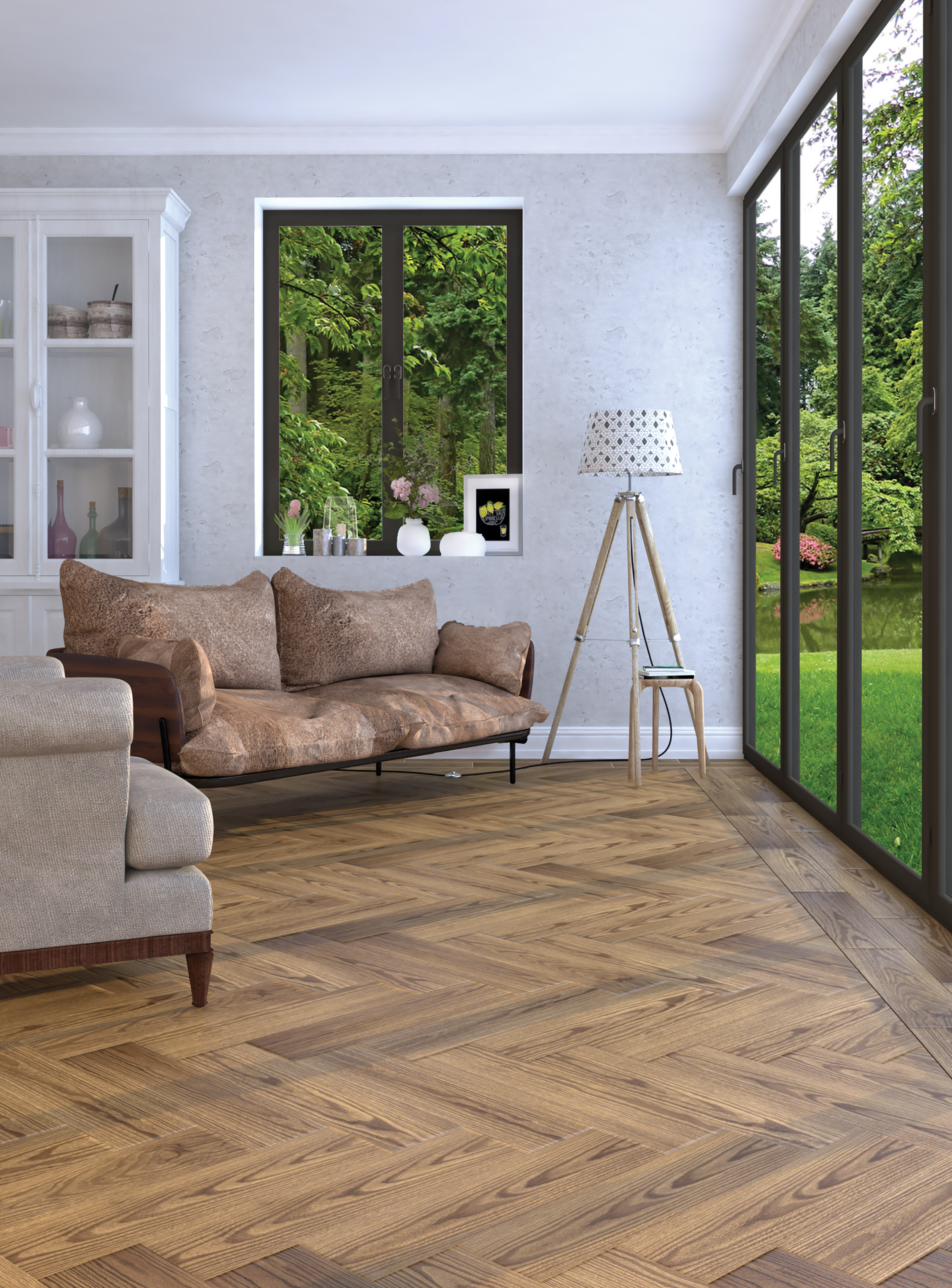 На пол Italo Коричневый 59.4x14.7 - фото 16