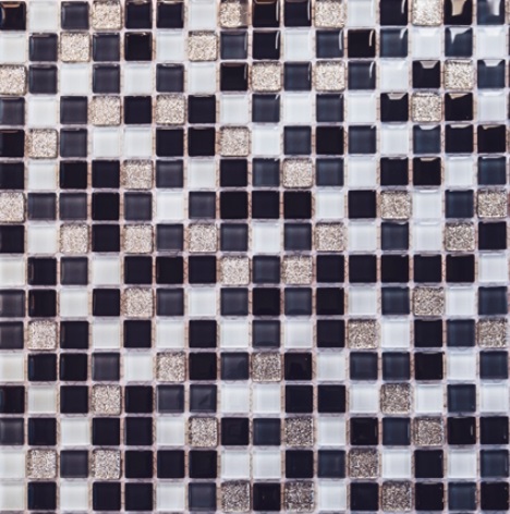 Galaxy 4*15*15 300*300 На пол Стеклянная мозаика Galaxy