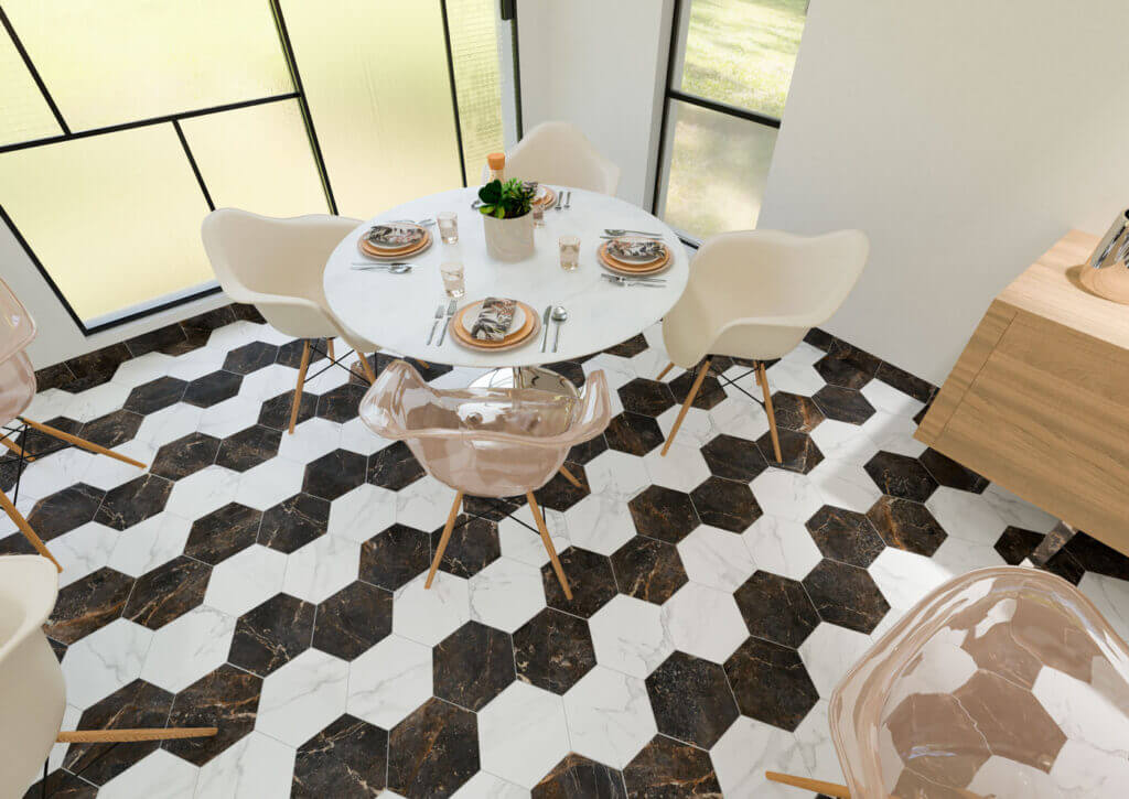 На пол Kenia L50 Negro 9.9х49.2 - фото 5