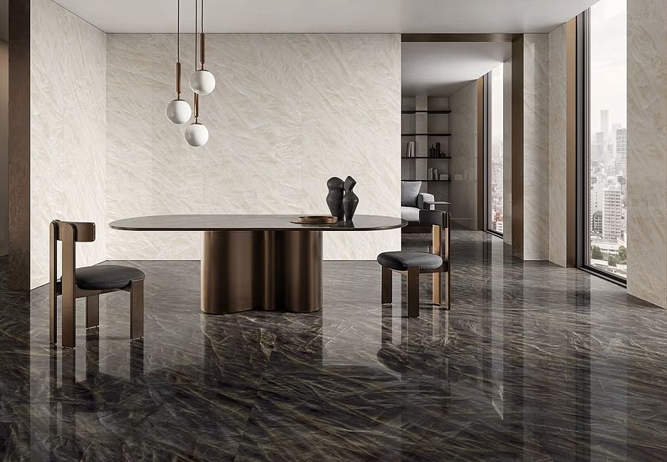 Emil Ceramica Tele di Marmo Crystal