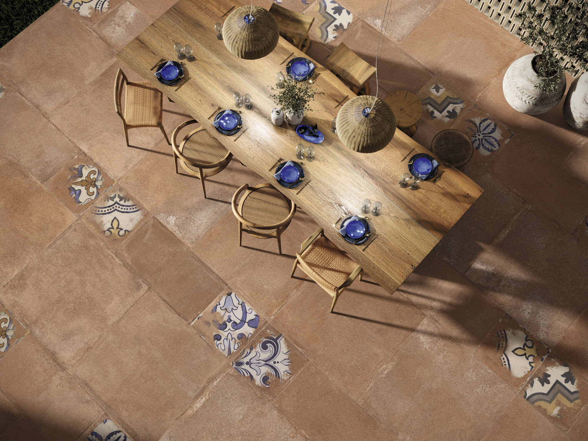 A042133 На пол Antico Casale Cotto Rect. 60x60 - фото 2