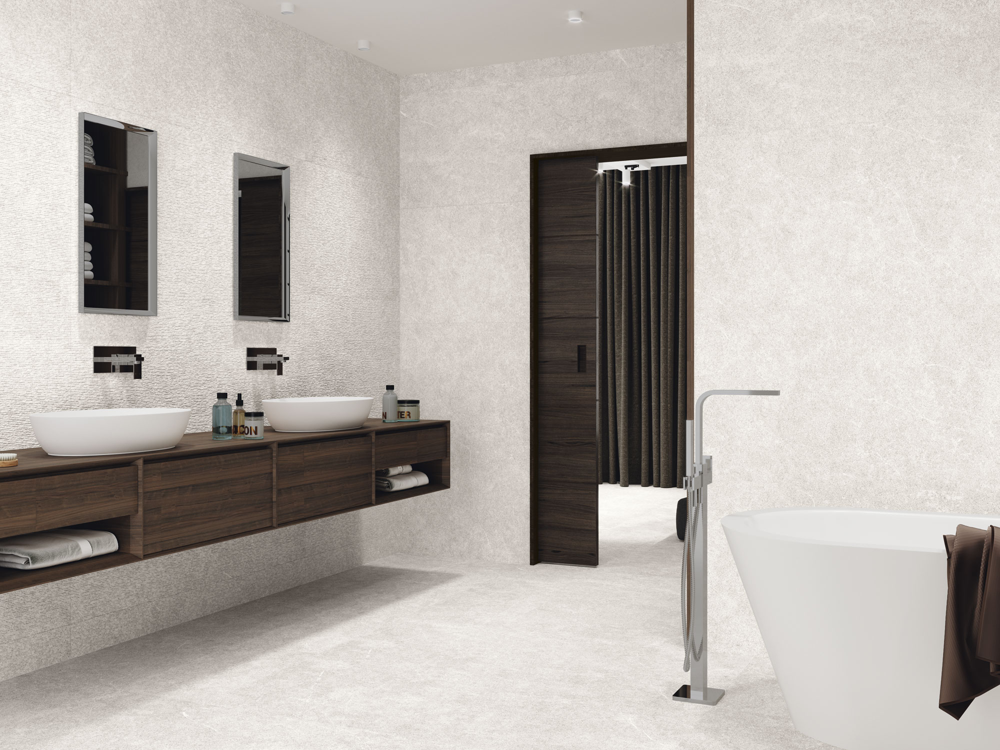 На стену Soller 9551 Blanco Relieve Nau Rect 30х90 - фото 7