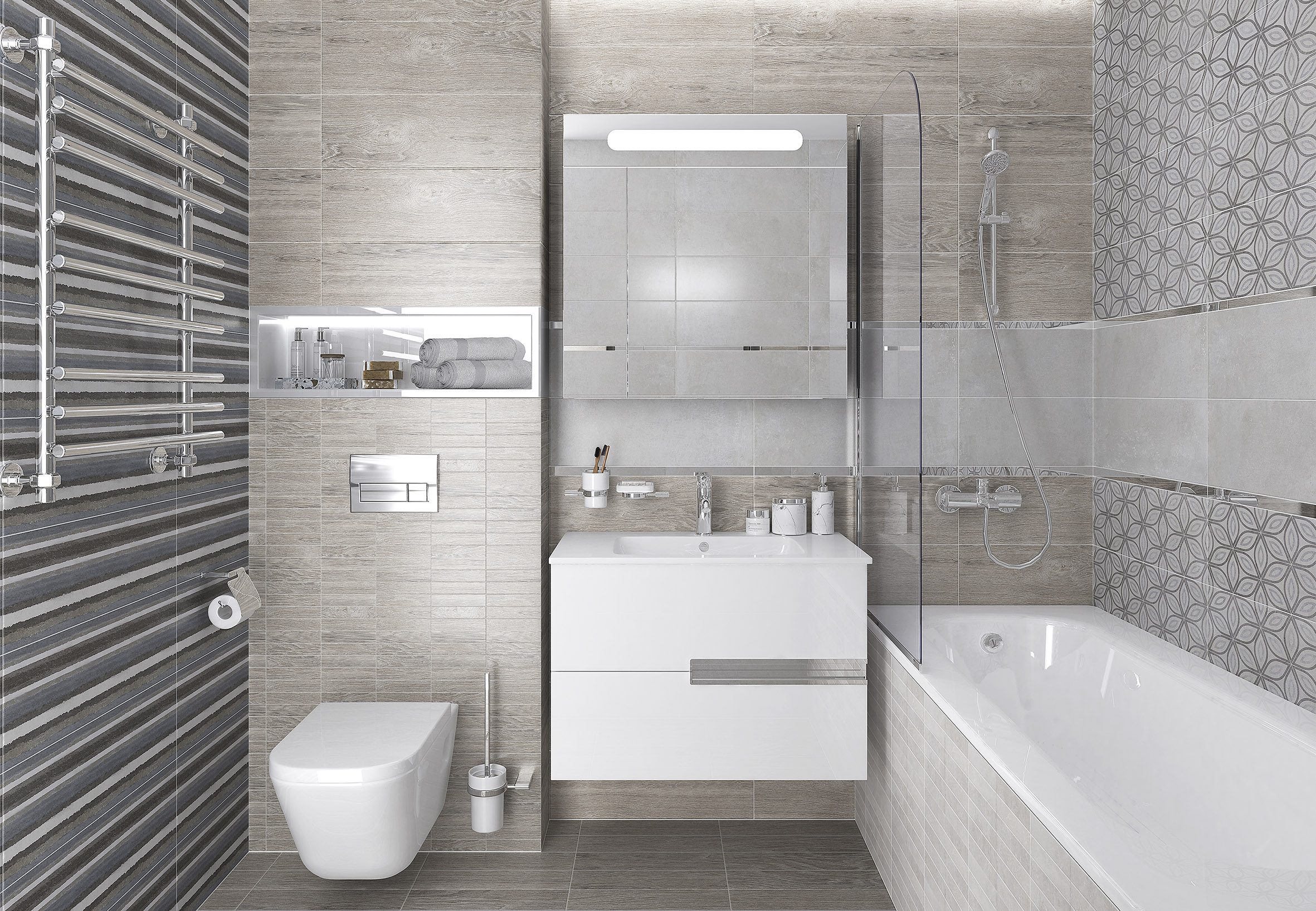 17-00-06-2481 На стену Craft Серый узор - фото 4