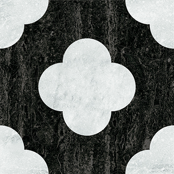 4101200 На пол Dandy Pin Black White 18.6x18.6 - фото 3