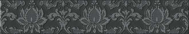 AD/B563/15144 Бордюр Кастильони Cen. Черный 40x7