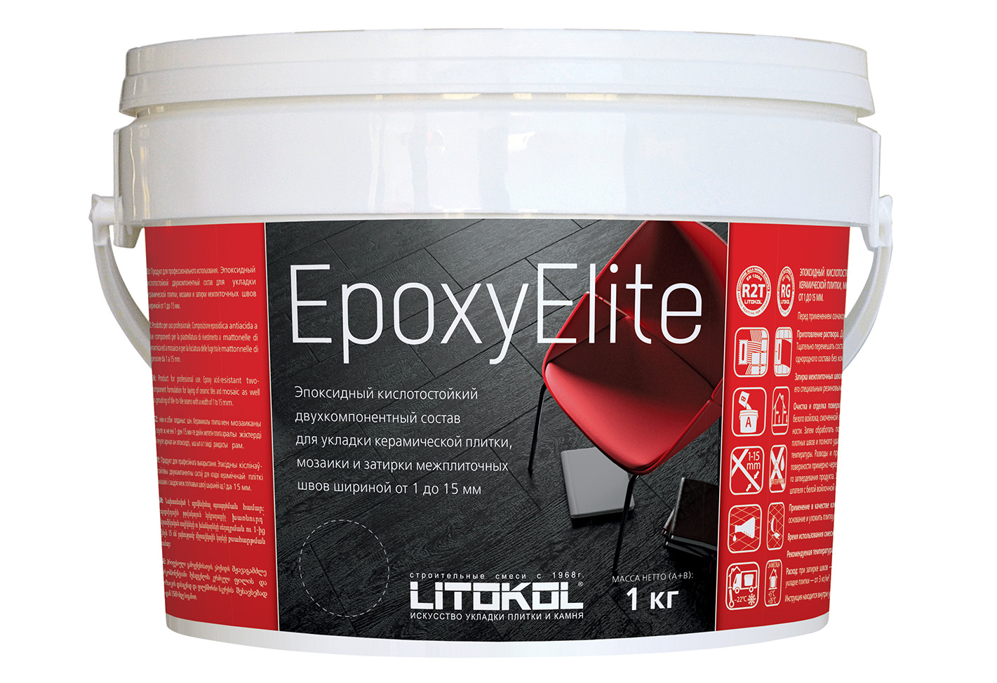  Epoxyelite EPOXYELITE E.08 Бисквит. 1 кг - фото 2