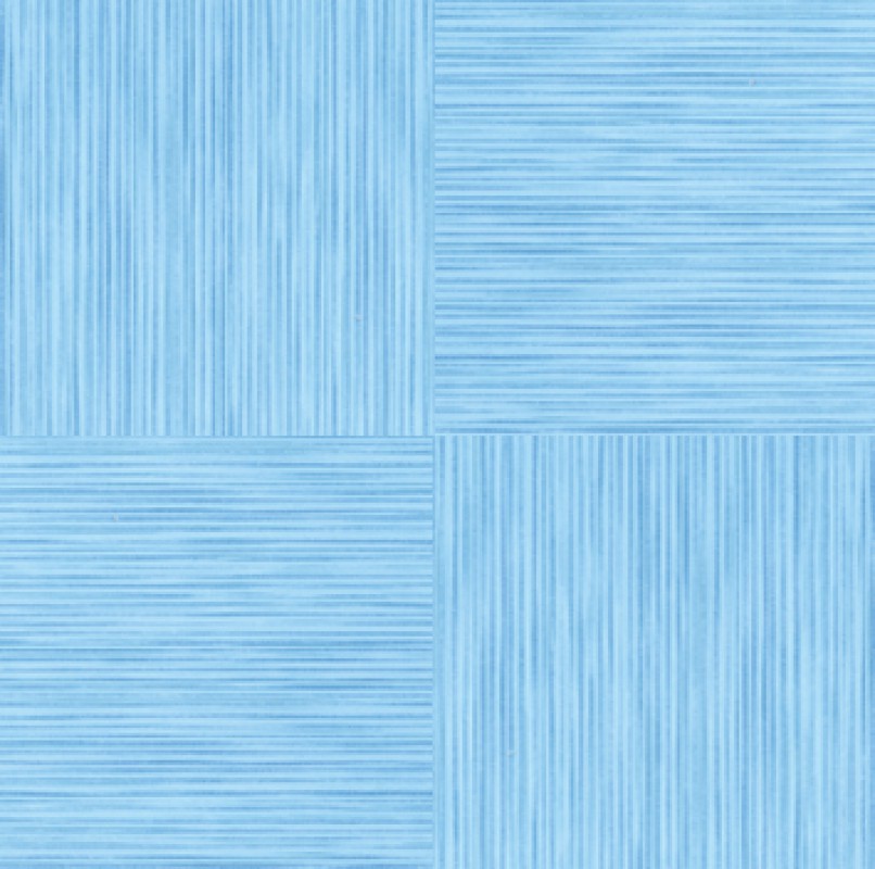 720013 На пол Fiori Синий 33х33